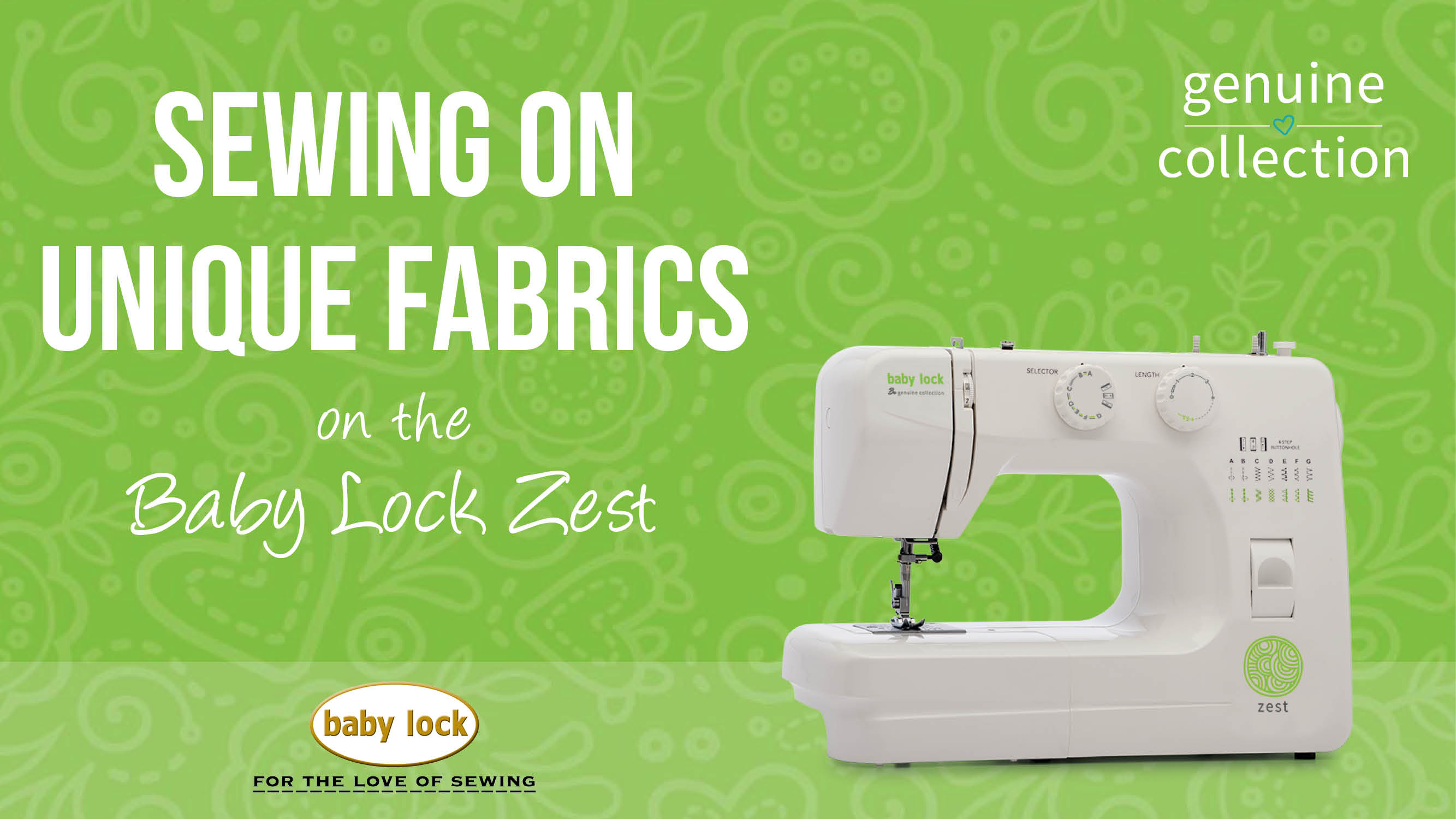 Zest - Sewing on Unique Fabrics 