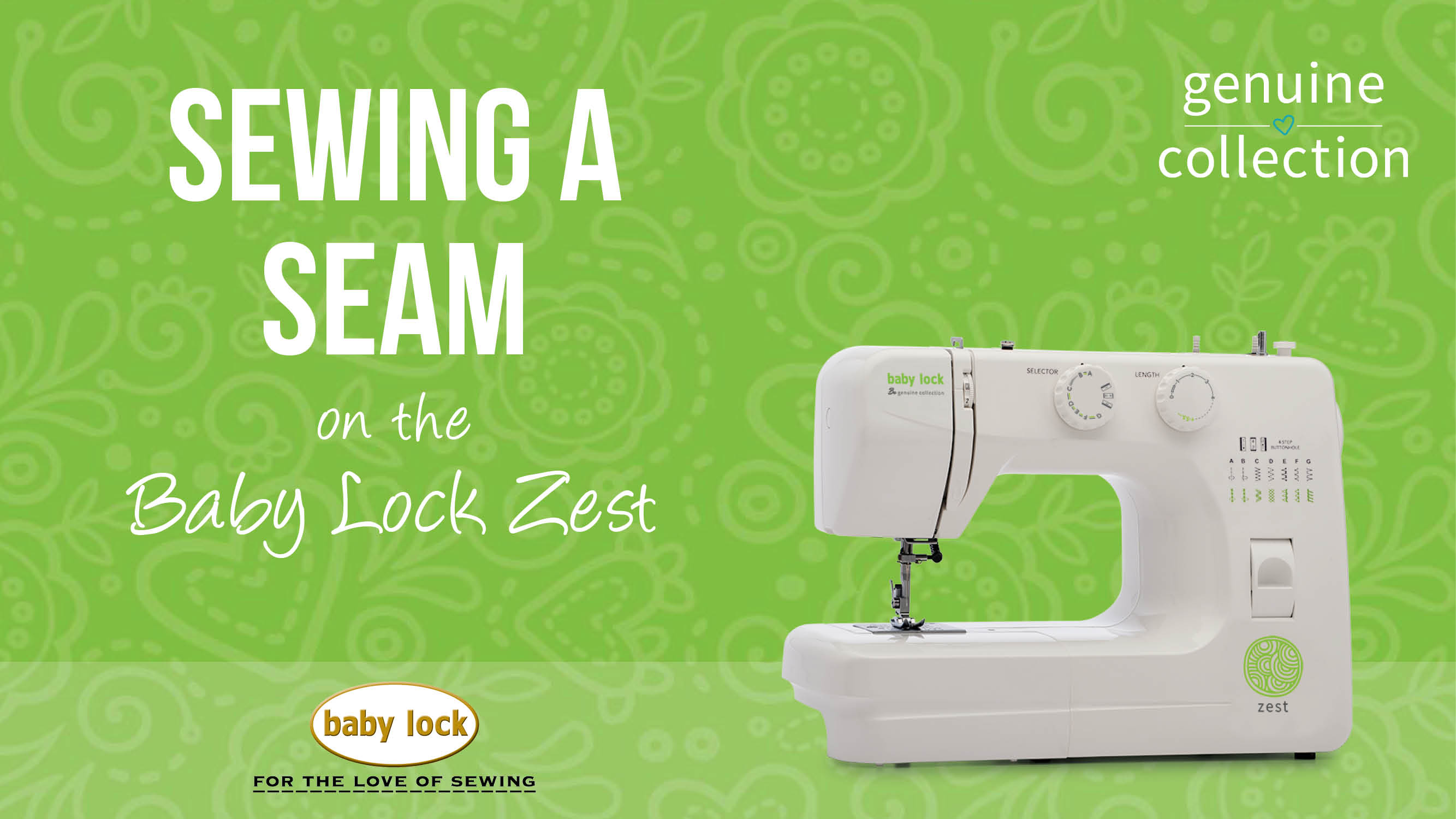 Zest - Sewing a Seam 