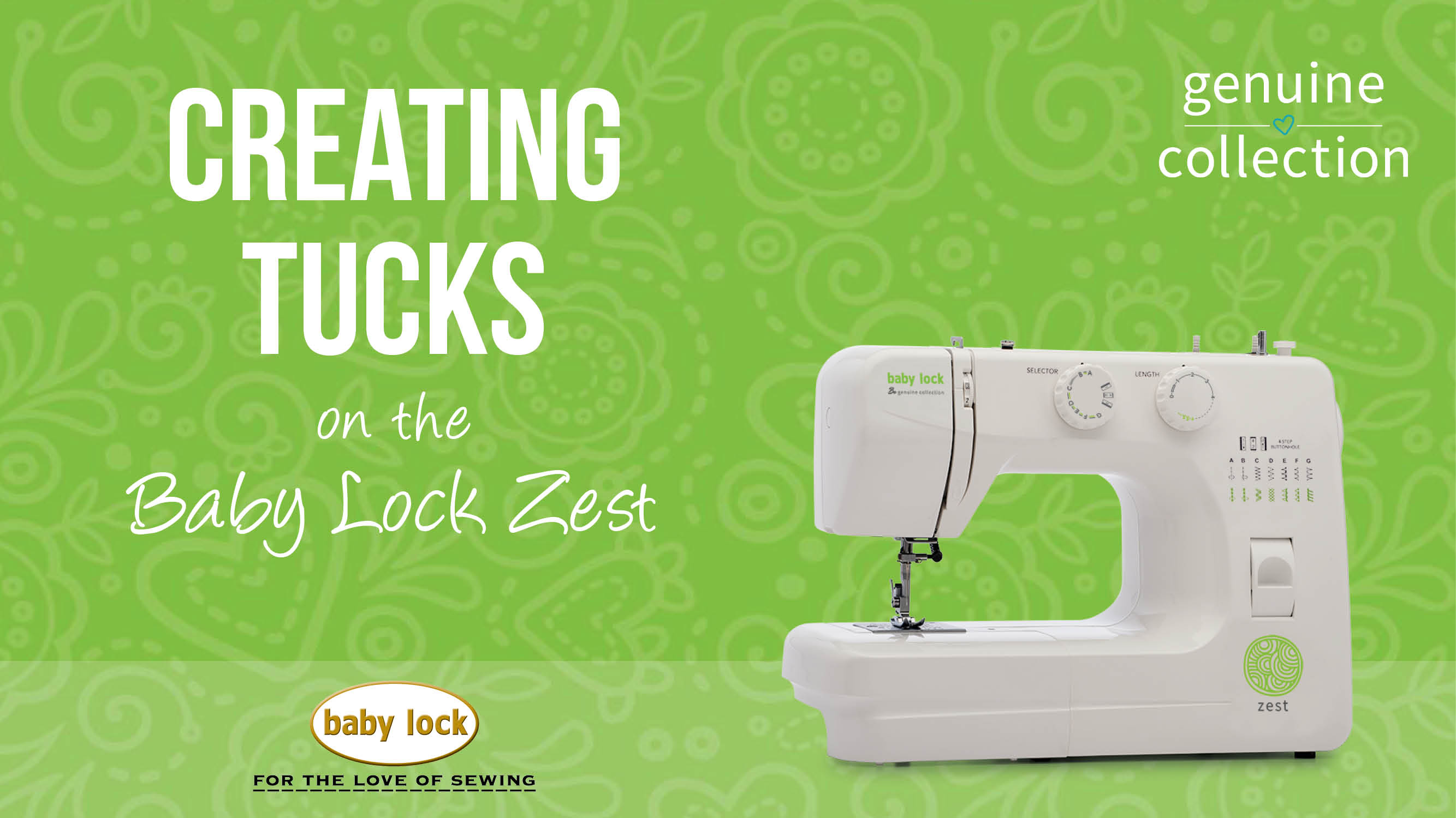 Zest - Creating Tucks 