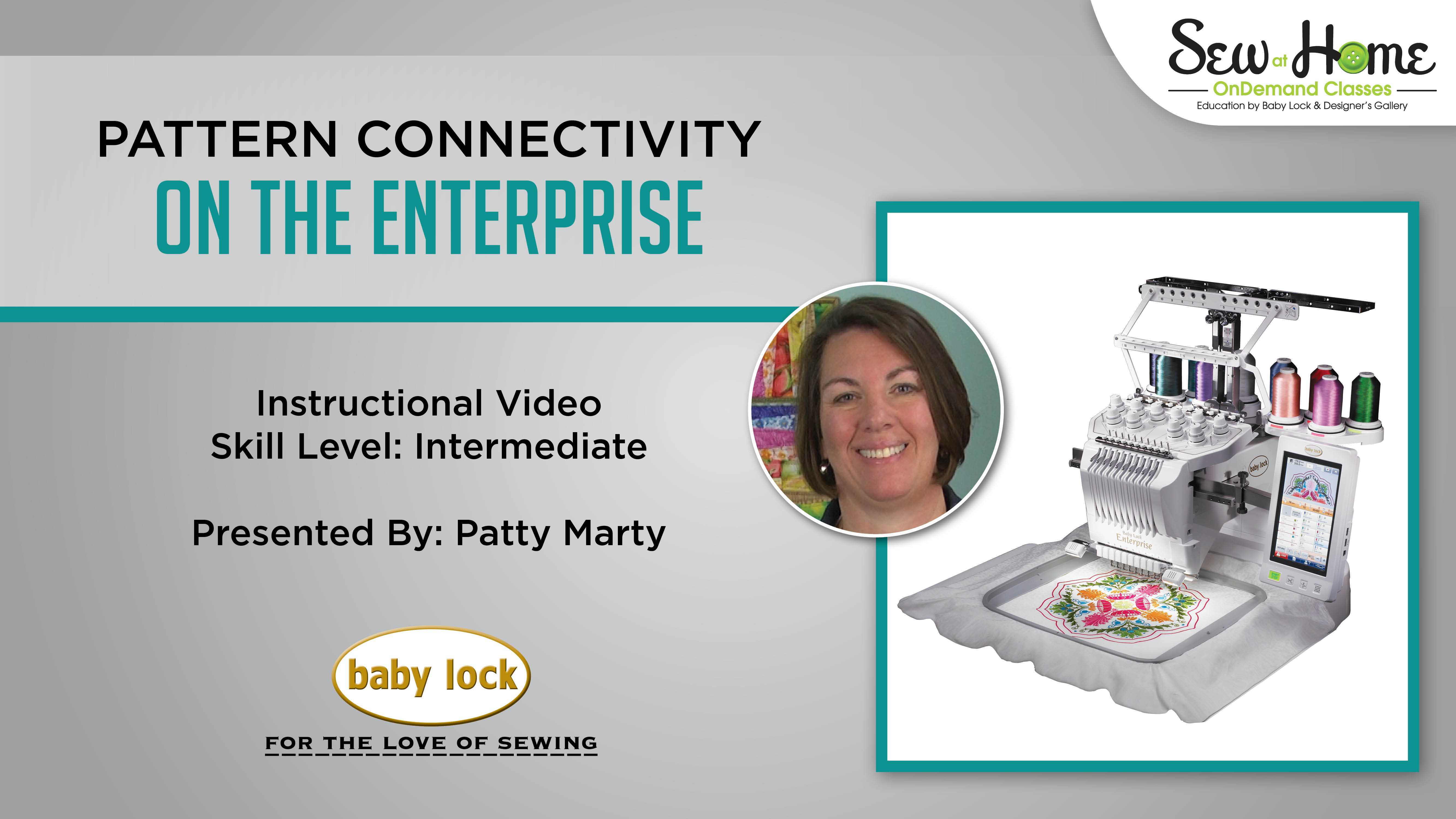 Baby Lock Pattern Connectivity on the Enterprise
