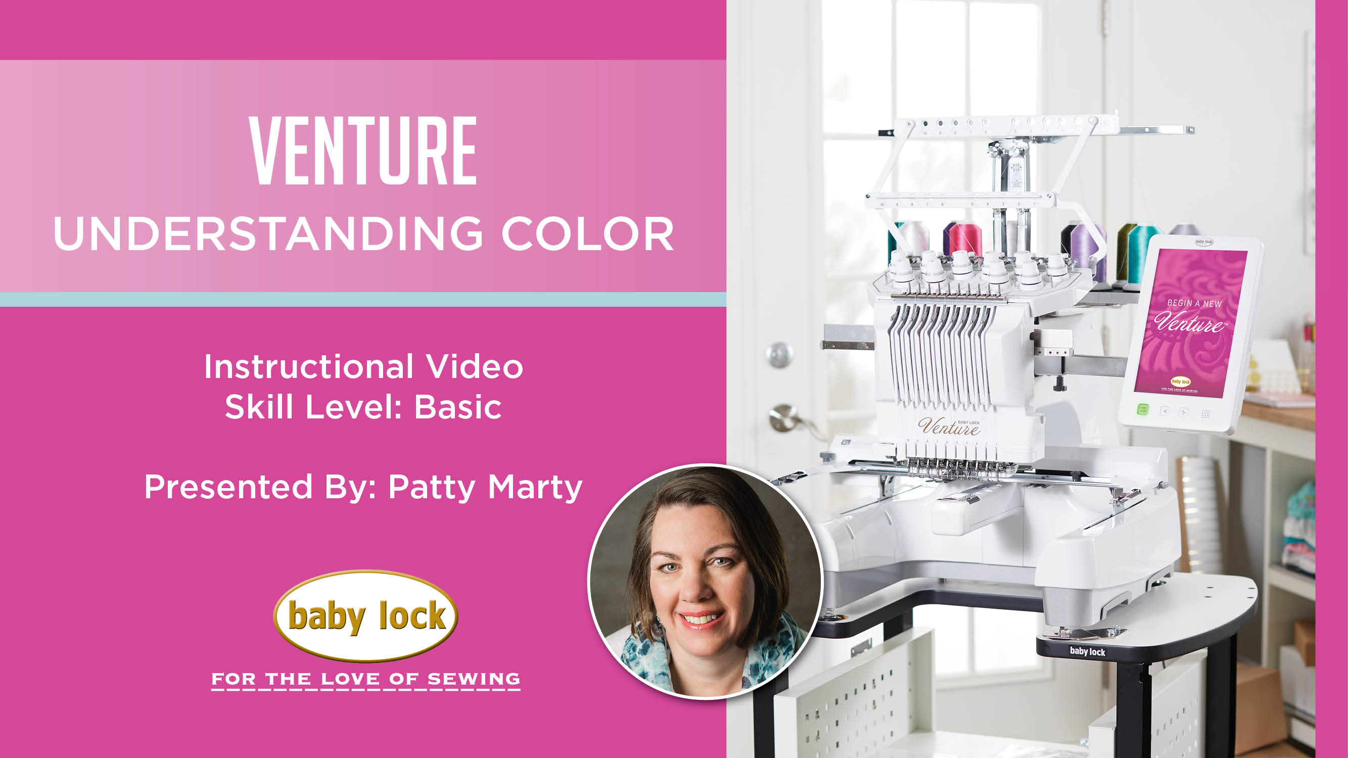 Baby Lock Venture Understanding Color