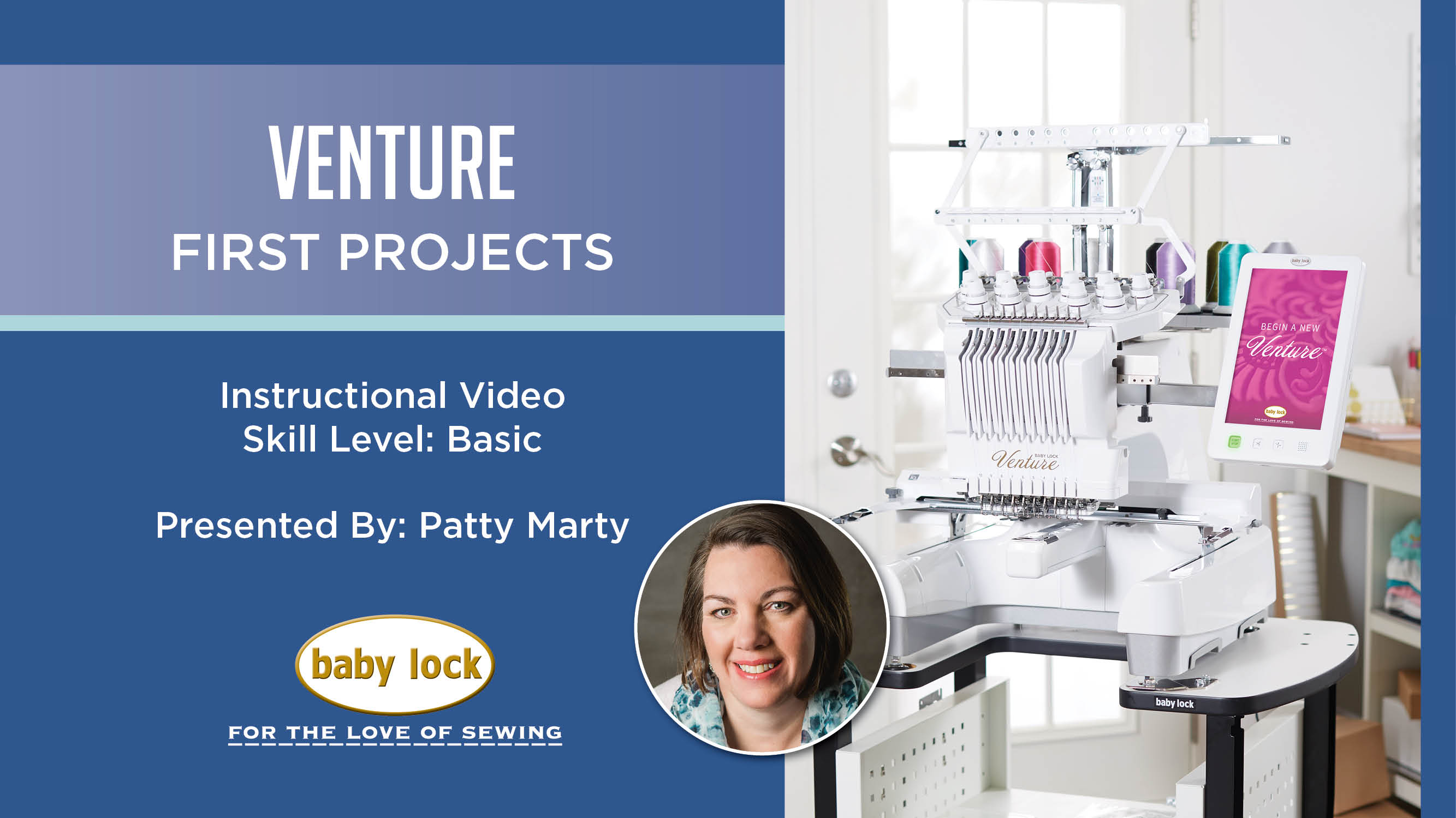Baby Lock Venture First Project