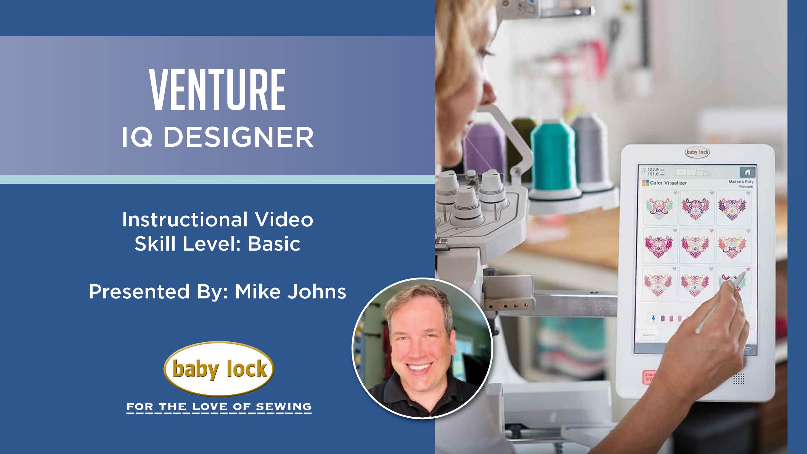 Baby Lock Venture IQ Designer