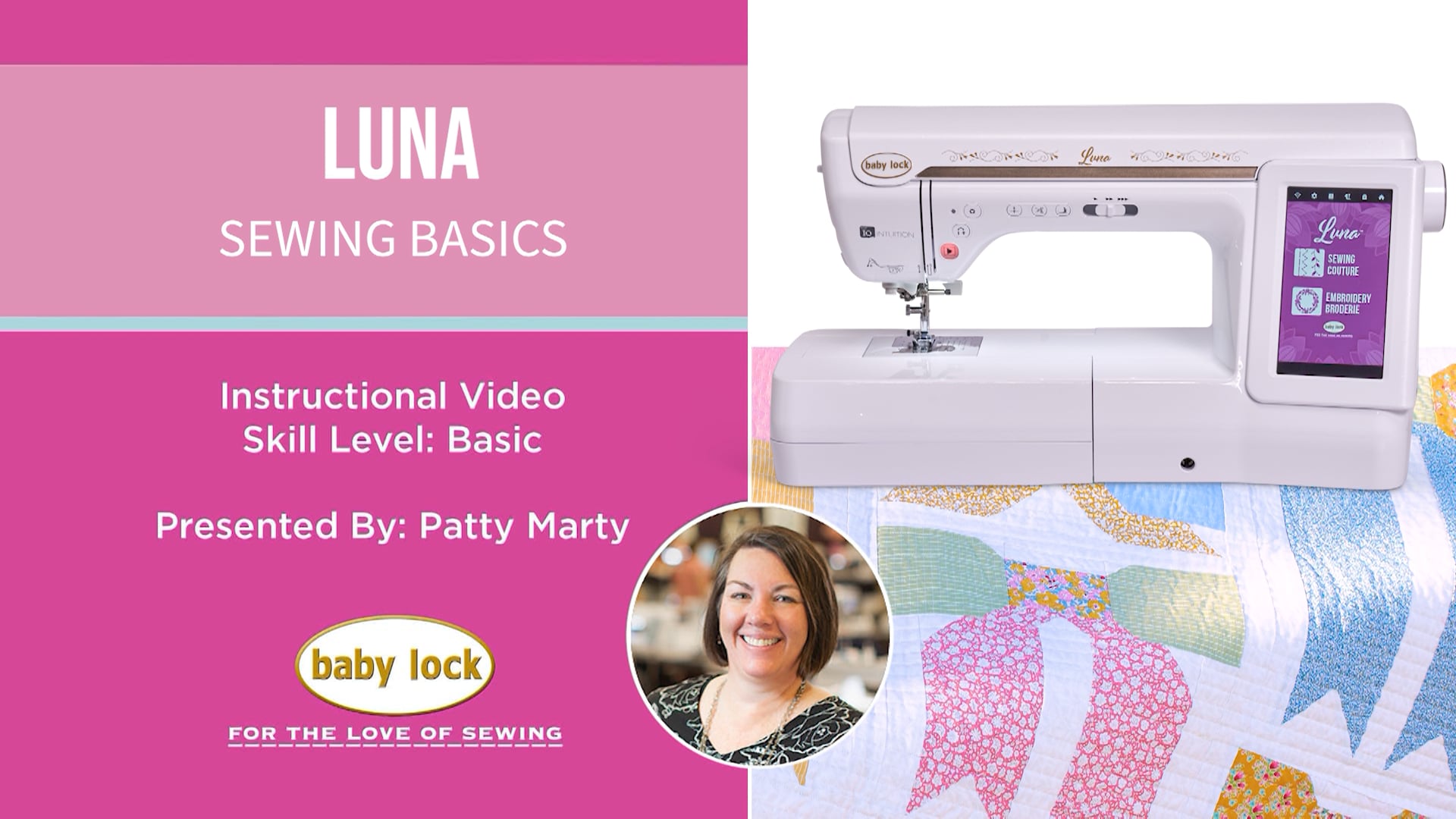 Luna - Basic Sewing Stitches