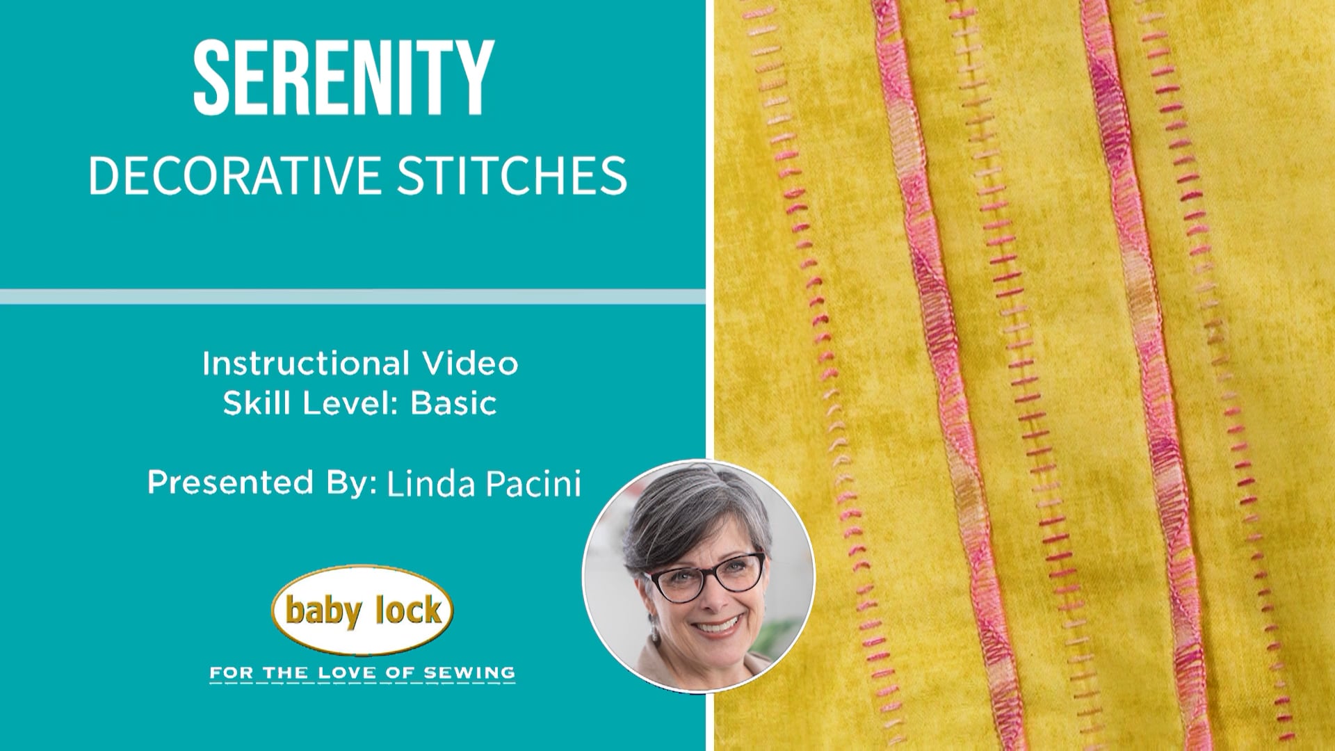 Serenity - Decorative Stitches