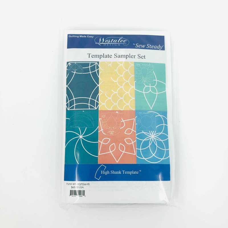 Westalee Design High Shank 6 pc Sampler Template Set