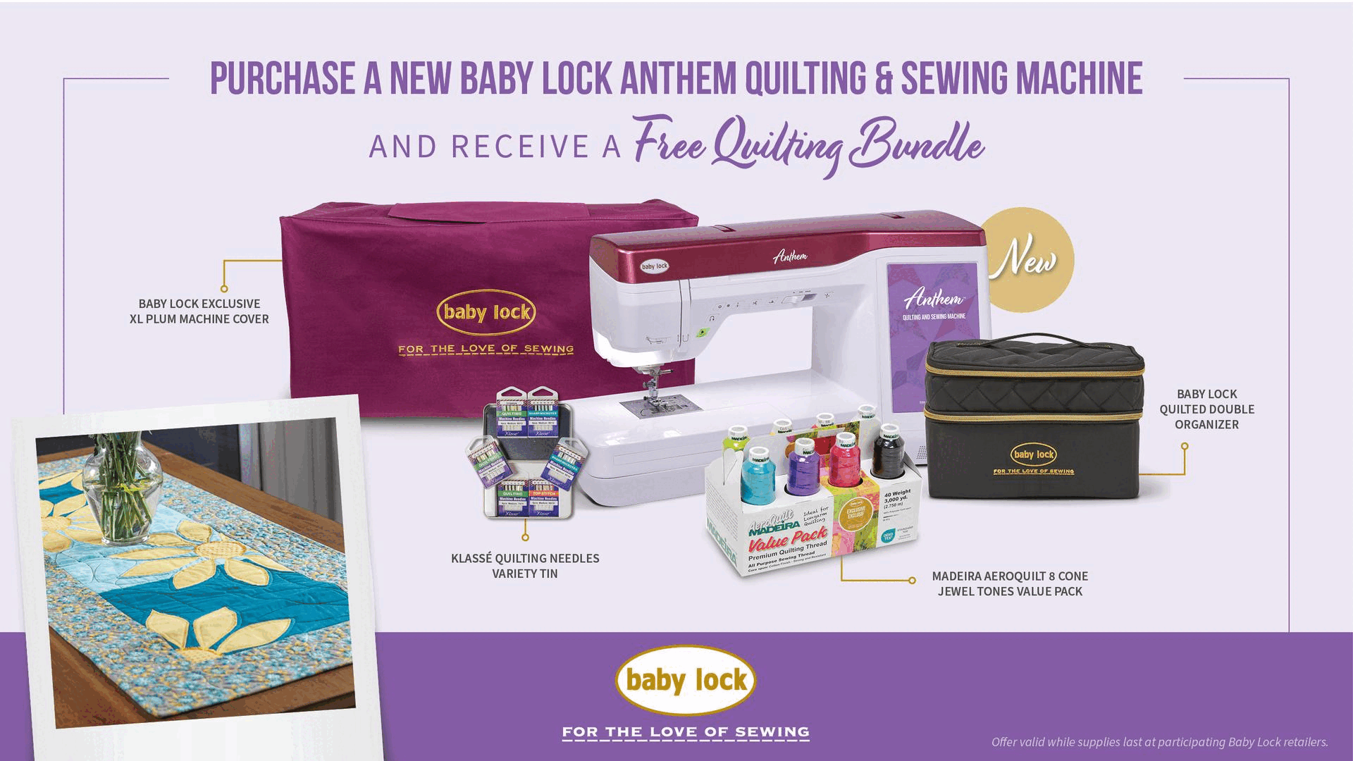 New Machines and Accessories in 2025 | Baby Lock