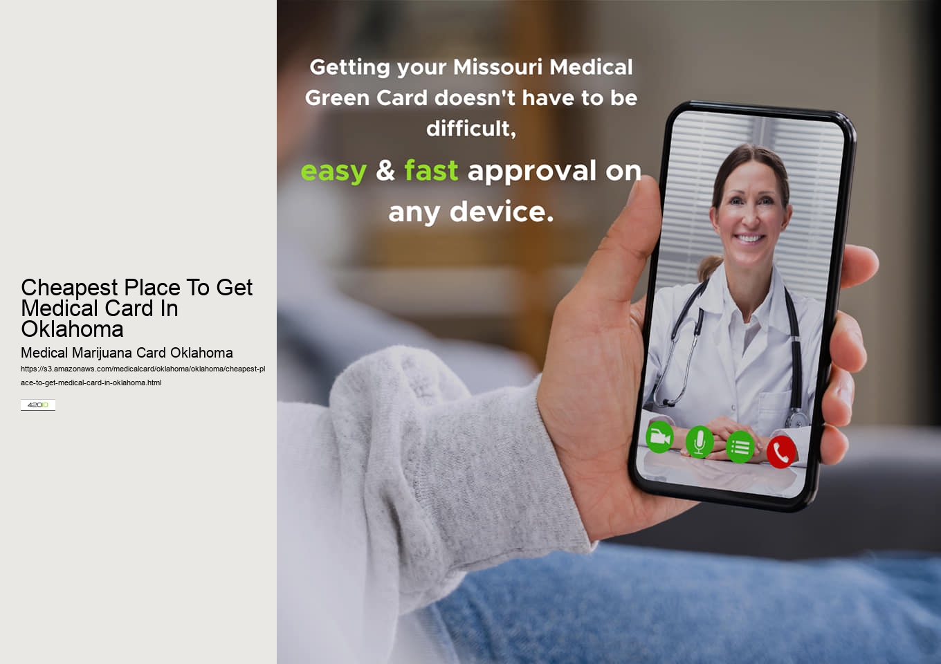 Cheapest Place To Get Medical Card In Oklahoma
