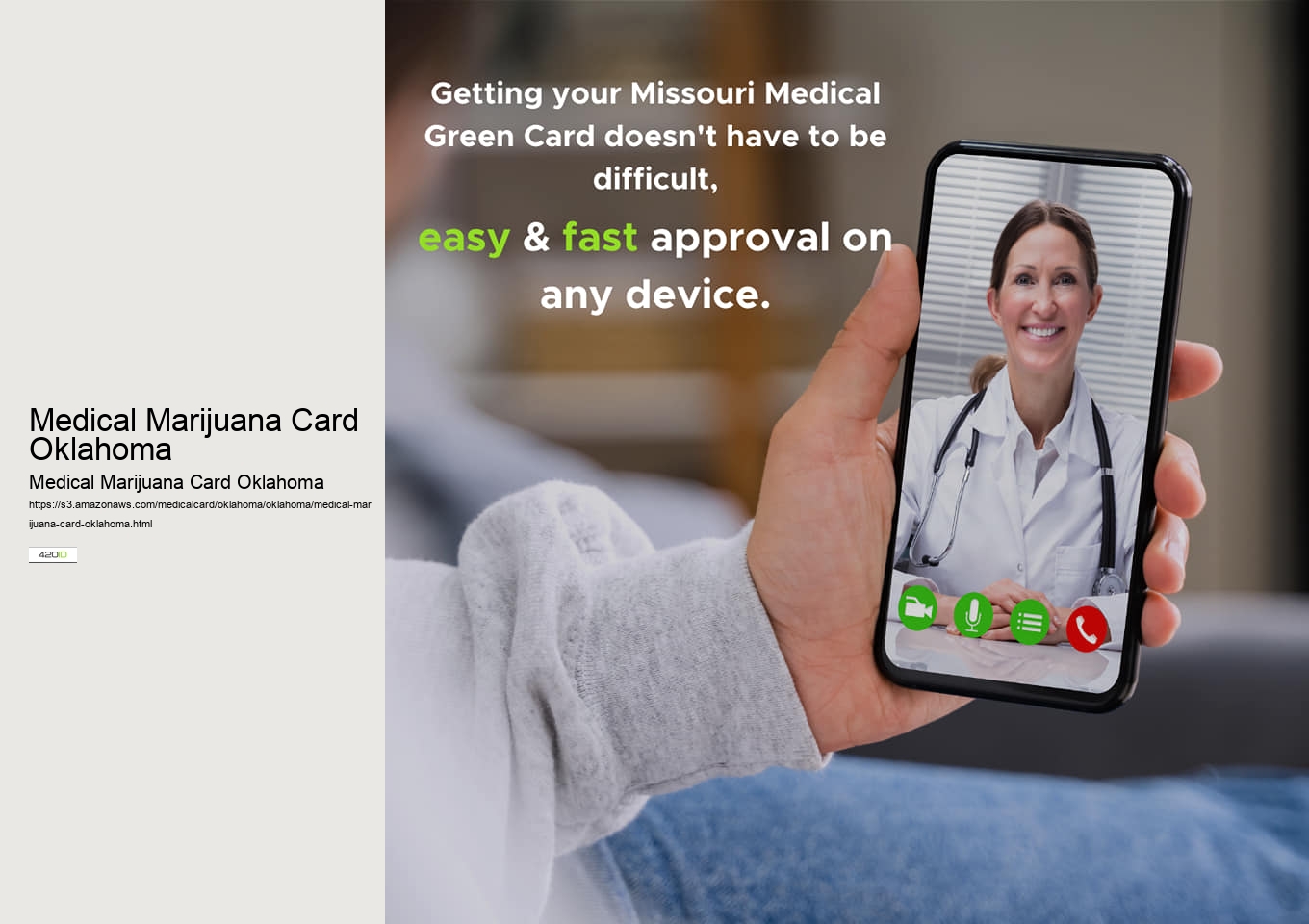 Medical Marijuana Card Oklahoma