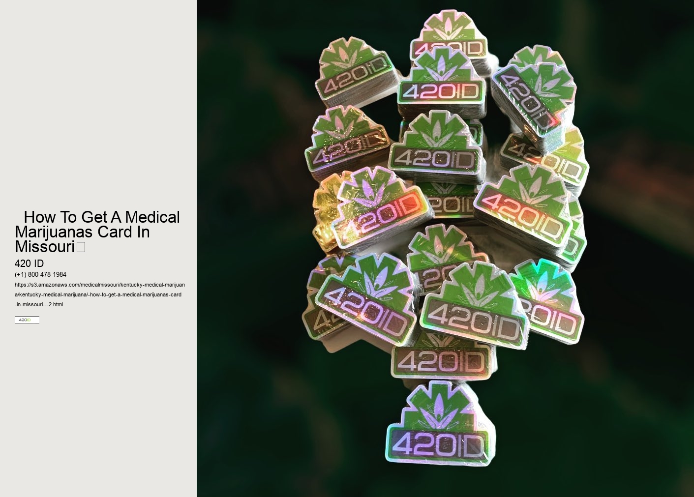   How To Get A Medical Marijuanas Card In Missouri	 