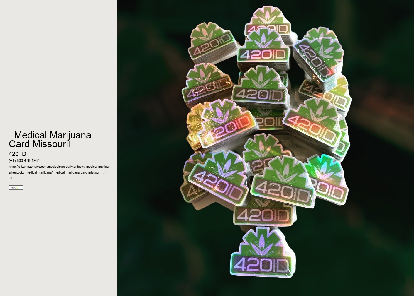   Medical Marijuana Card Missouri	 