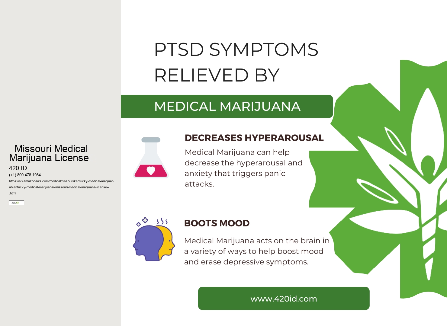   Missouri Medical Marijuana License	 