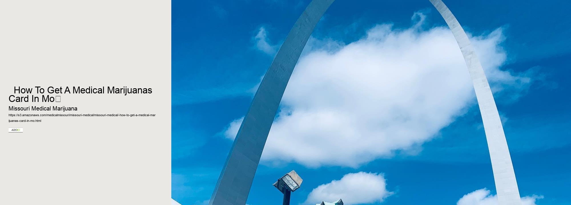   How To Get A Medical Marijuanas Card In Mo	 