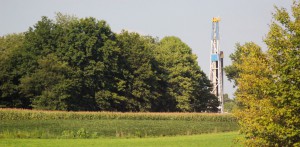 fracking gas well