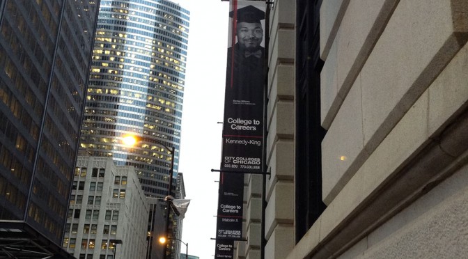 City Colleges of Chicago Headquarter Flags