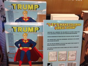 The Donald Trump's coloring book is more expensive than Hillary's. (Lucia Maffei/MEDILL)