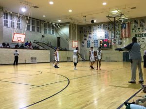 Senn boys' basketball coach Terrell Walsh