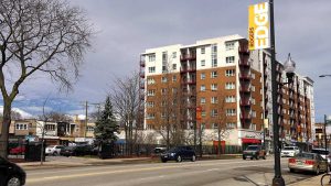 Vacant lot on Sheridan Road