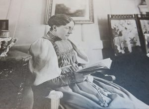 Frances Willard reading.