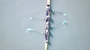 CRU rowers out on the water (CRU website)