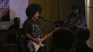 Jazzin' & Jammin' in Bronzeville event headlined by Melody Angel & Friends. (Nadia Adams/MEDILL)