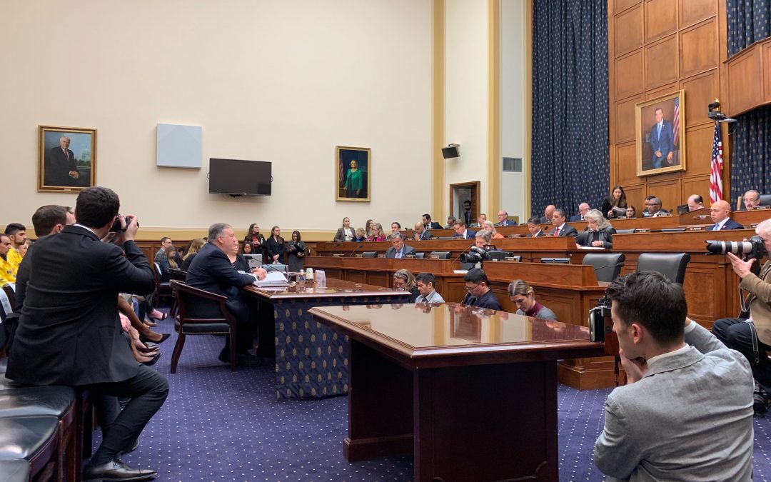 Mike Pompeo testifies on the assassination of Soleimani and the coronavirus