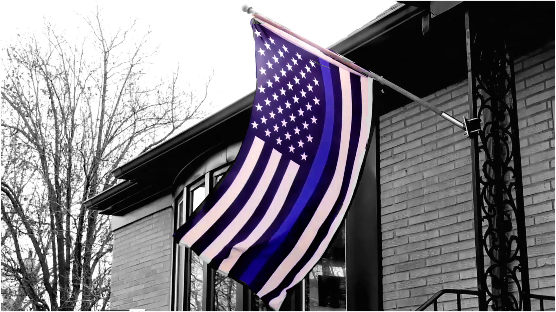 Chicago Neighborhood Awash In Blue Medill Reports Chicago