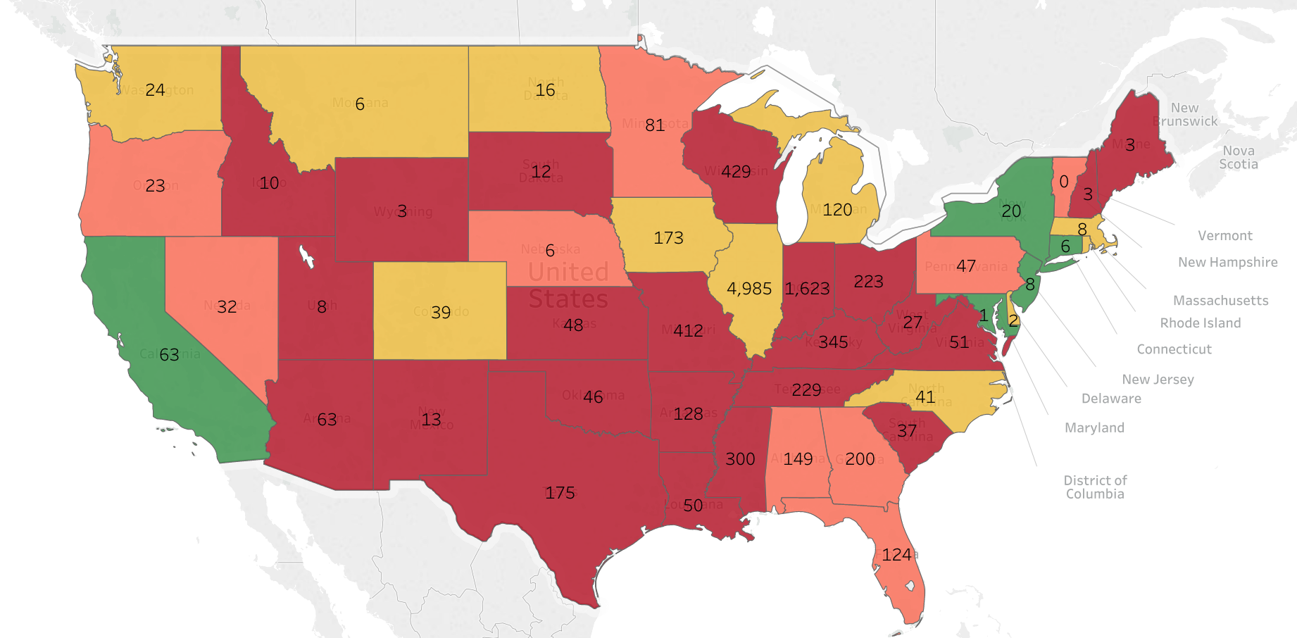 Illinois sees more gun trafficking from Indiana, crime data shows