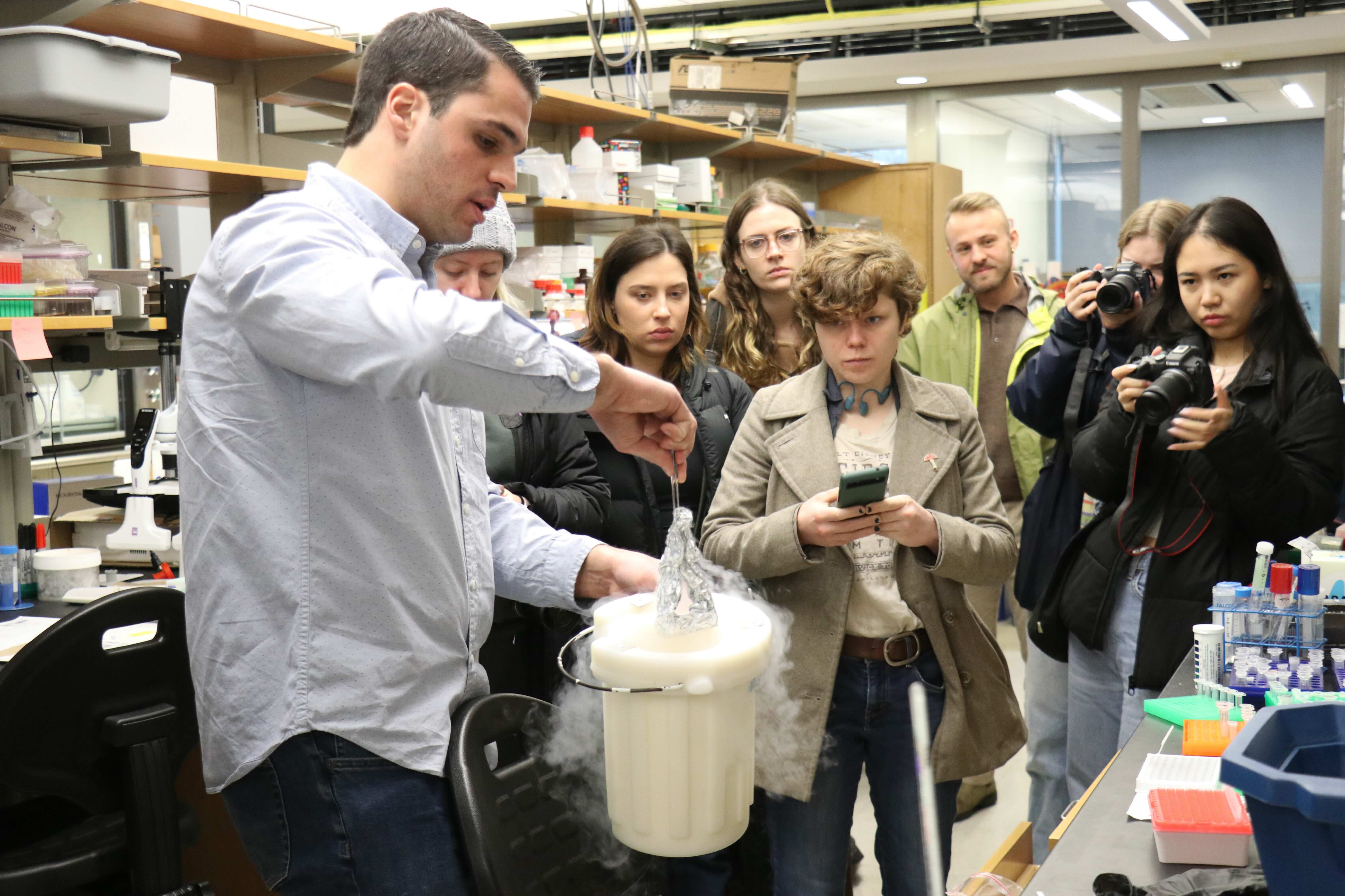 Biosensor demonstration