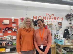 Christa Cauley and Mireya Fouche are the co-founders of Monarch Thrift Store.