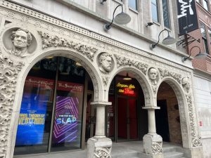 The entrance to The Second City Chicago.