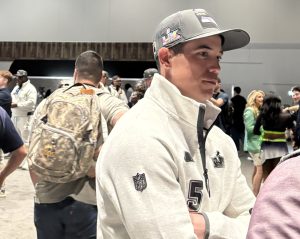 Jason Myers at Super Bowl LX