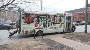 Fresh Moves mobile food market bus