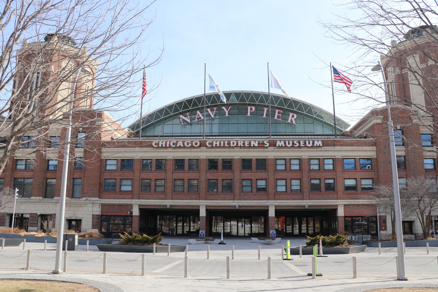 Chicago’s Navy Pier, pictured in mid-February, became the official starting point of Route 66 on March 25.