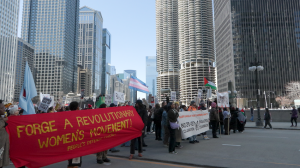 Chicagoans march on International Women's Day