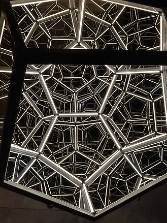 Geometric light installation