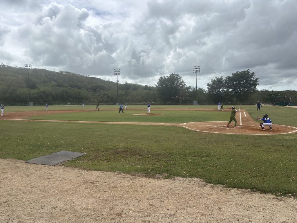 The Albergue Olimpico Baseball Academy in Salinas, Puerto Rico, seeks to develop potential college and professional baseball players, while giving them the education and values they’ll need for success off the field