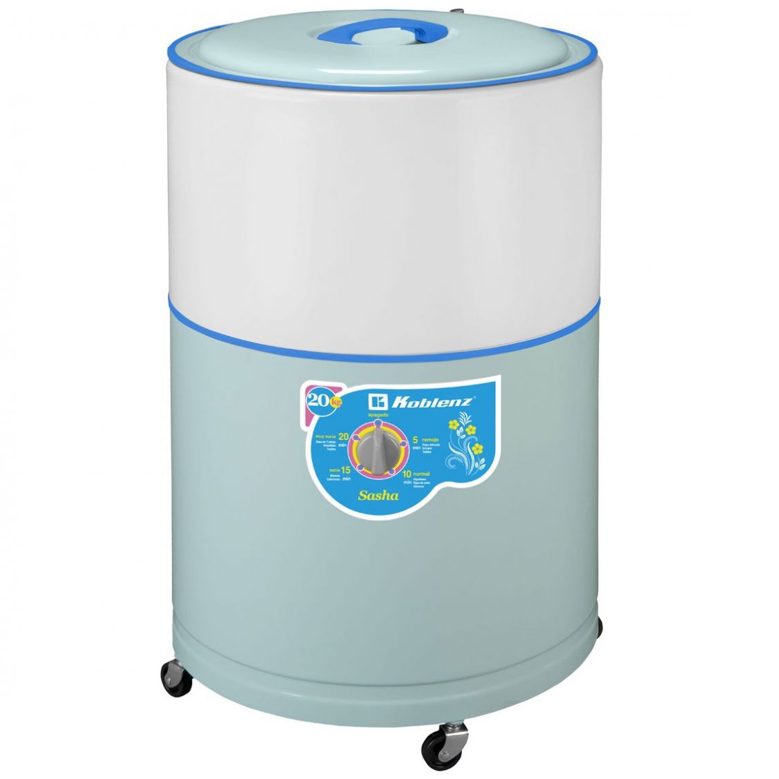 Lavadora Redonda Koblenz 20Kg Lrk2000 Bco Azu Me