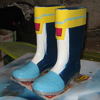 silver the hedgehog boots