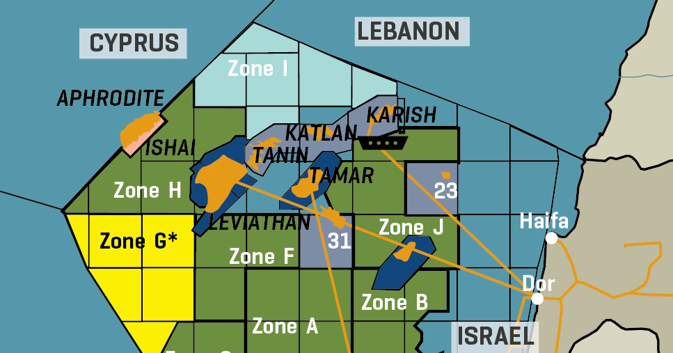Israel Offshore Bid Round 5 Blocks