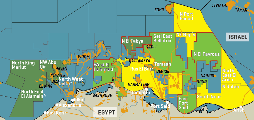 Bp Offshore Egypt Assets