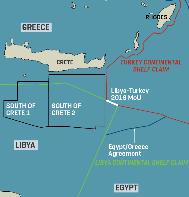 Libya-Greece Maritime Border Dispute