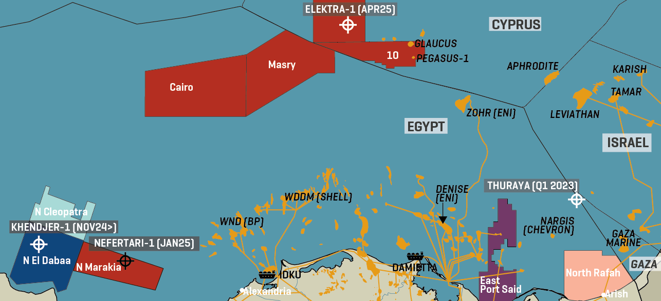 QatarEnergy Key East Mediterranean Assets