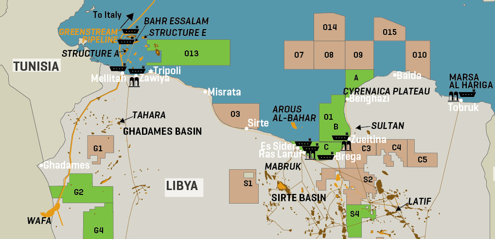 Libya Bid Round 2025: 22 Bidding Areas