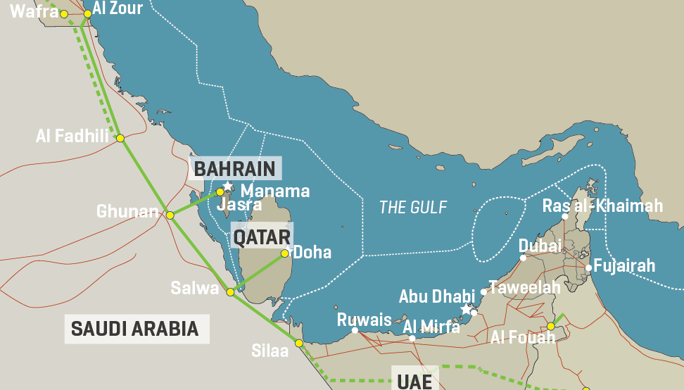 GCCIA Grid: Existing Infrastructure & Planned Expansion