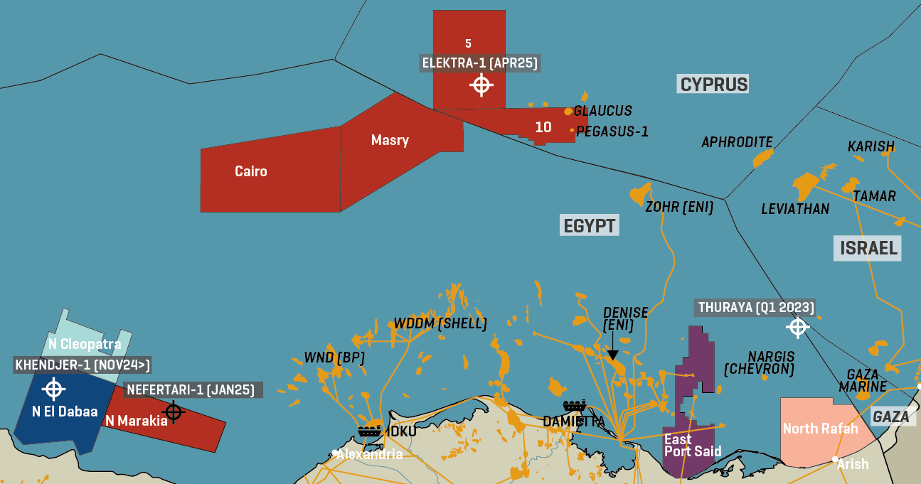 QatarEnergy Key East Mediterranean Assets