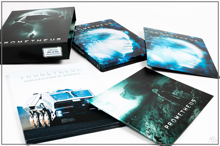 Prometheus (3D+2D Blu-ray SteelBook) (FilmArena Collection #103) [Czech ...