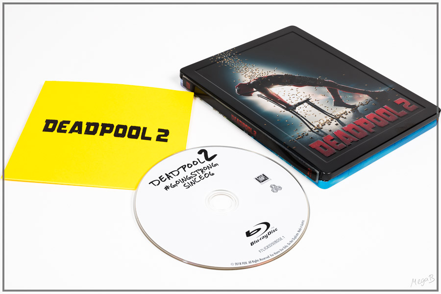 Deadpool 2 (4K and Blu-ray SteelBooks) (Manta Lab Exclusive No. 20 ...
