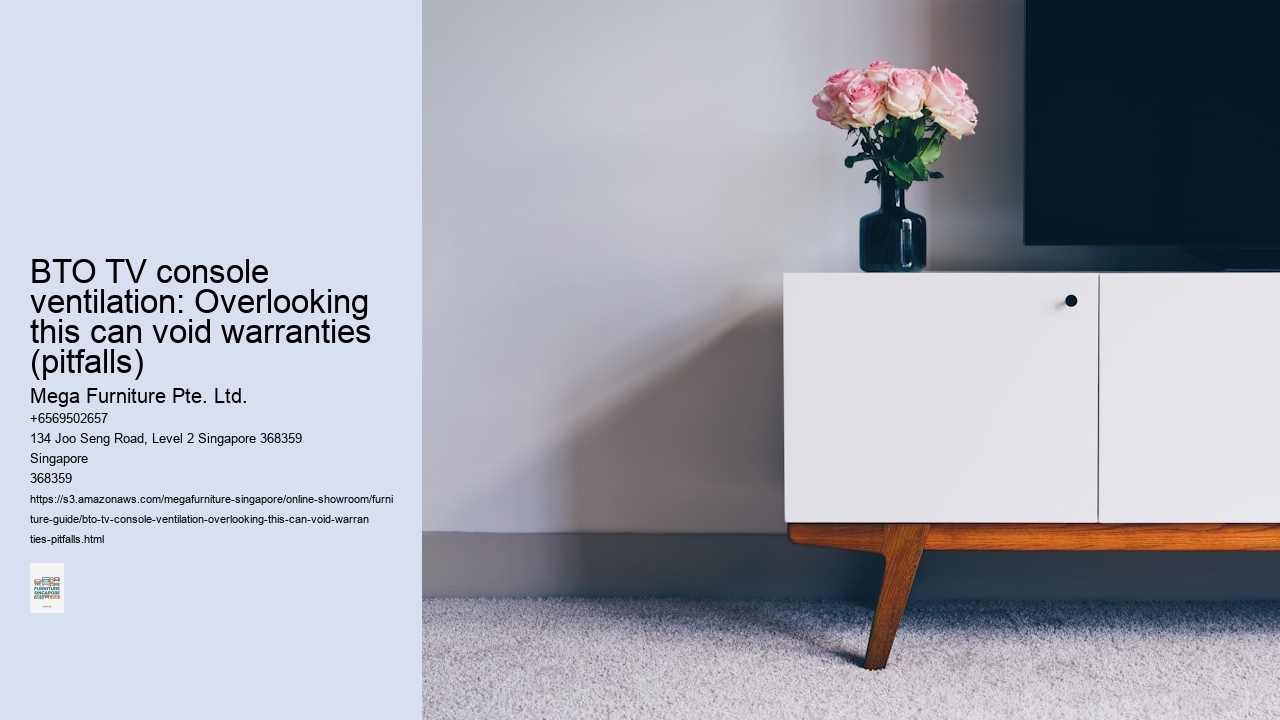 BTO TV console ventilation: Overlooking this can void warranties (pitfalls)