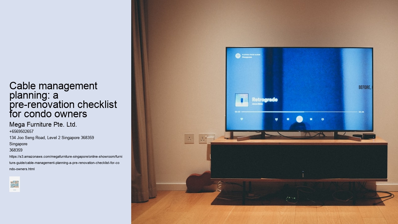 Cable management planning: a pre-renovation checklist for condo owners